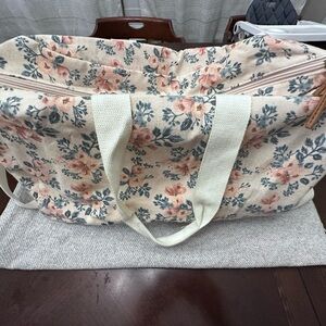 Flower Weekender Bag